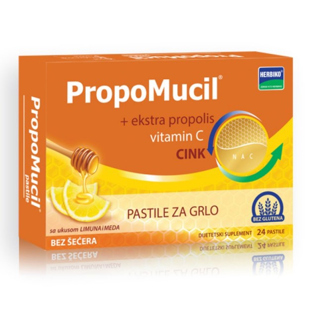 PROPOMUCIL PASTILE- MED I LIMUN PROPOMUCIL PASTILE- MED I LIMUN